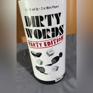 Dirty Word Adult Dice Game party edition.